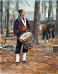 "Corcorans Irish Legion Drummer  164th New York 1864" by Don Troiani